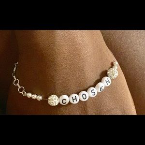 Handmade "CHOSEN" loose fit Bracelet